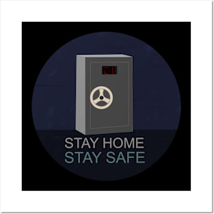 Stay Home Stay Safe Posters and Art